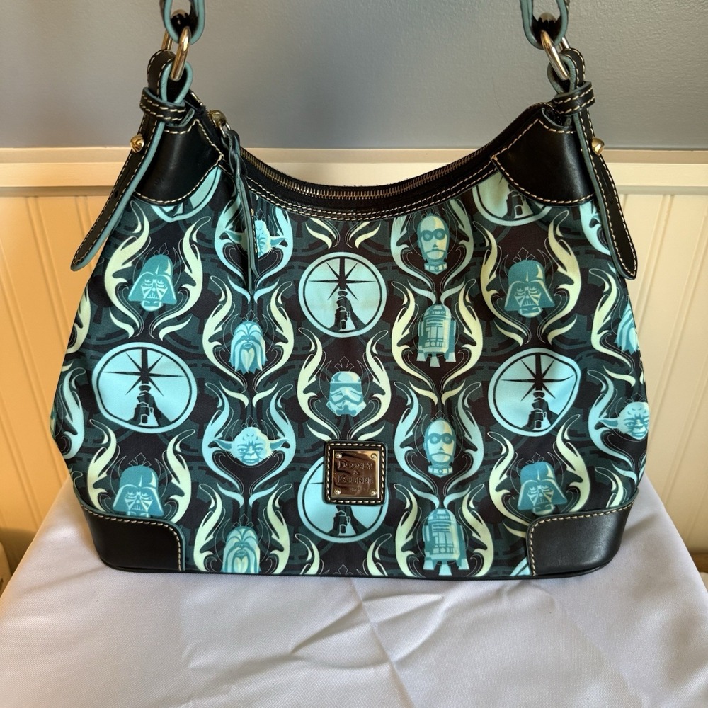 Dooney & Bourke Disney Star Wars At Sea Blue Cruise Line Shoulder Bag Purse